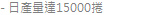 - 鲣qF15000
